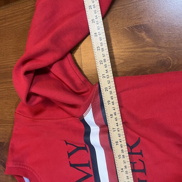 Tommy Hilfiger Sweater Mens Medium Crewneck Pullover‎ Stripe Classic 78J4215 - Picture 8 of 14